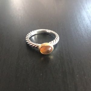 Excellent Condition David Yurman Citrine Ring
